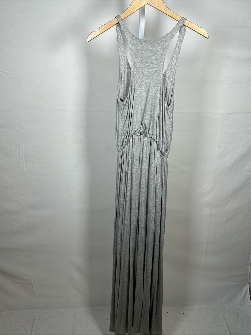 Honey Punch Grey Racerback Maxi Dress - Picture 4 of 7
